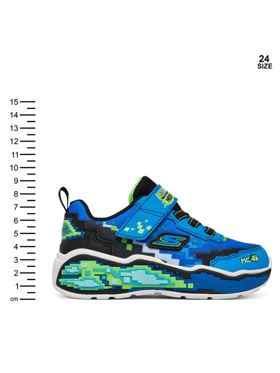 Skechers Skechers Sneakersy Mega Scene 402162N/BBLM Niebieski