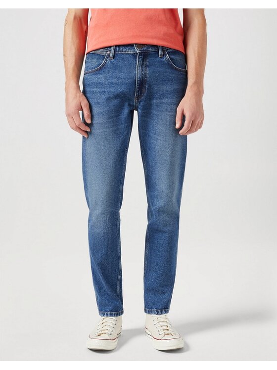 Wrangler Wrangler Jeansy RIVER Niebieski Regular Fit
