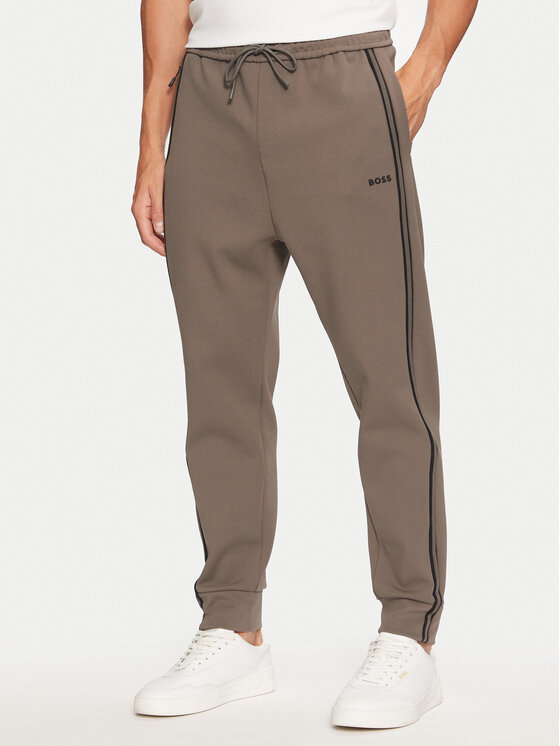 BOSS Boss Spodnji del trenirke Hadiko 1 50523895 Siva Regular Fit