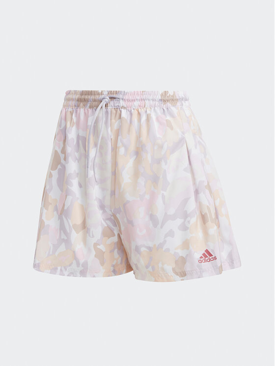 adidas adidas Sportiniai šortai Graphic Shorts IC0567 Balta Regular Fit