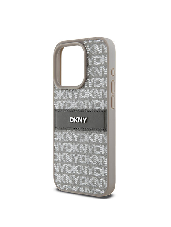 DKNY DKNY Etui na telefon Apple iPhone 15 Pro Max Beżowy