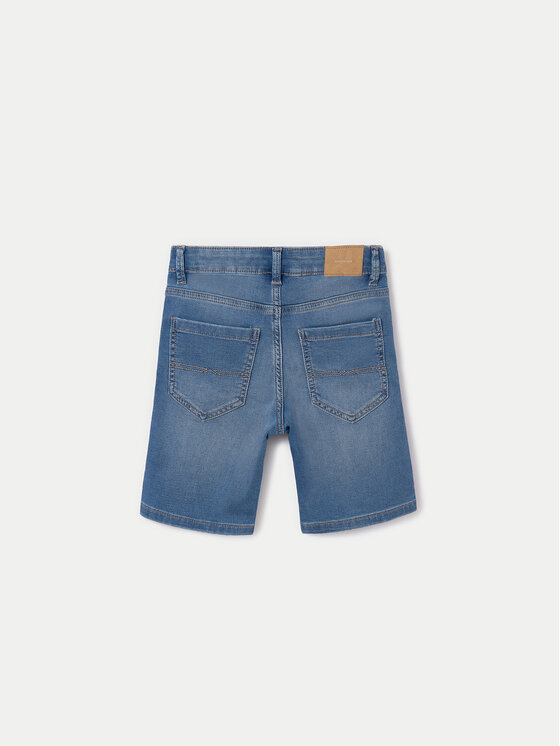 Mayoral Mayoral Szorty jeansowe 6286 Niebieski Regular Fit