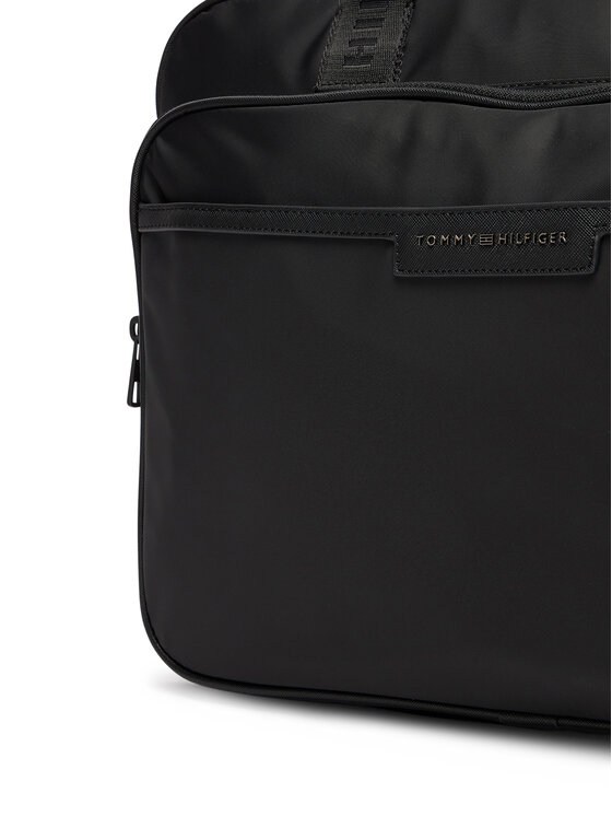 Tommy Hilfiger Tommy Hilfiger Torba na laptopa Th Repreve Computer Bag AM0AM13466 Czarny