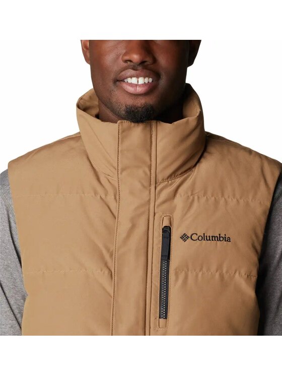 Columbia Columbia Kamizelka 200851 Brązowy Regular Fit