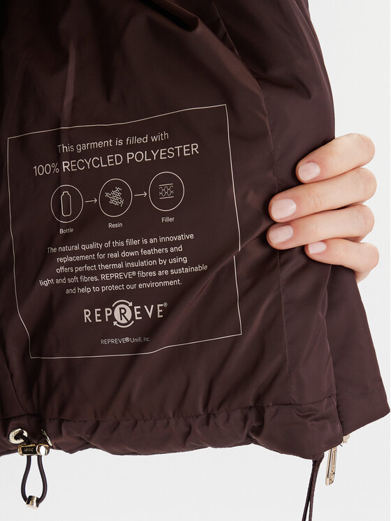 JOOP! Kurtka zimowa Oksana 30048848 Brązowy Regular Fit | Modivo.pl