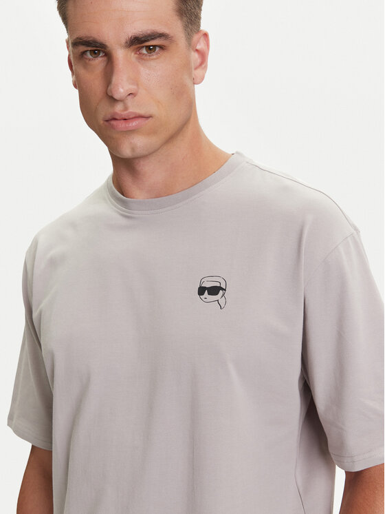 KARL LAGERFELD KARL LAGERFELD Pyžamo A3M45002 Šedá Regular Fit