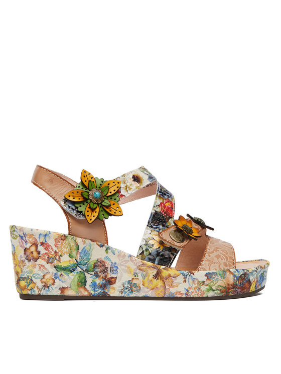 Laura Vita Sandały Facdiao 11 Beżowy