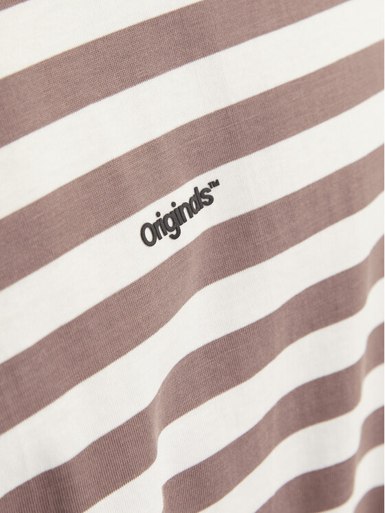 Jack & Jones Jack & Jones Tricou Vesterbro 12265748 Bej Relaxed Fit