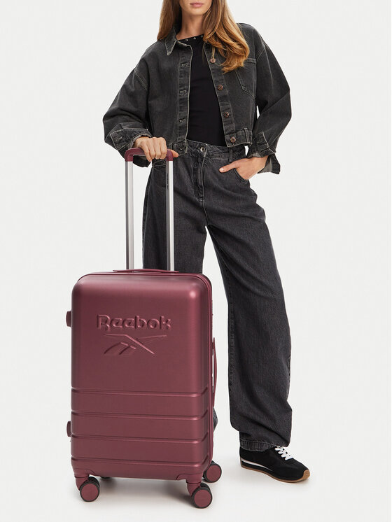 Reebok Reebok Walizka średnia RBK-WAL-009-CCC-M Czerwony