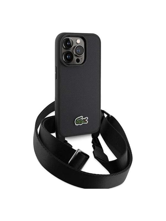 Lacoste Lacoste Etui na telefon Apple iPhone 14 Pro Czarny