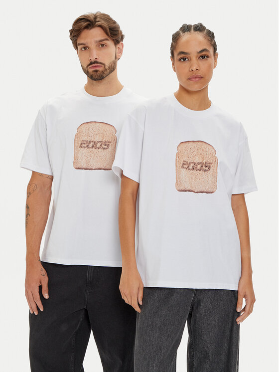 2005 2005 T-särk Unisex Kromka Valge Regular Fit