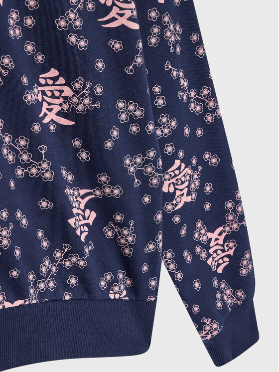 United Colors Of Benetton United Colors Of Benetton Majica dugih rukava 3PK2C201D Tamnoplava Relaxed Fit