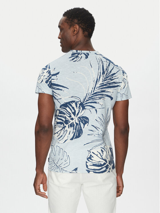 INDICODE INDICODE T-shirt Intribe 41-140 Celeste Regular Fit