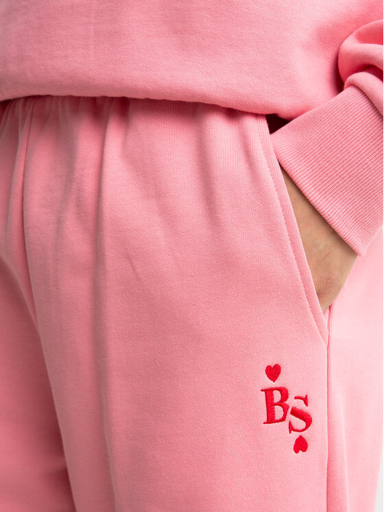BIG STAR BIG STAR Spodnie dresowe FREJAP Różowy Basic Fit