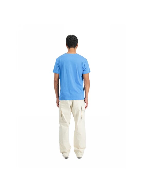 Alpha Industries Alpha Industries T-Shirt AI.100501-737 Modrá Basic Fit