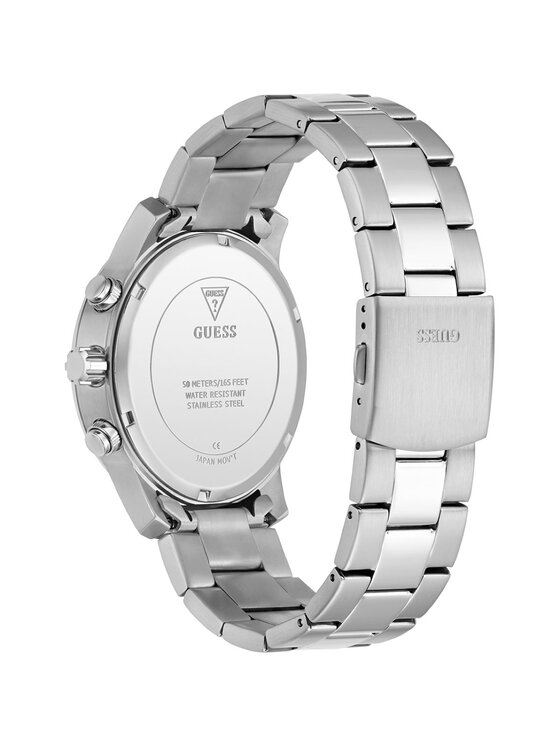Guess Guess Zegarek GW1006G1 Srebrny
