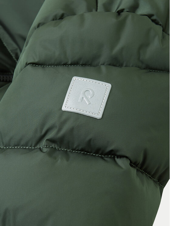 Reima Reima Žieminė striukė Lunta 5100108B Žalia Regular Fit