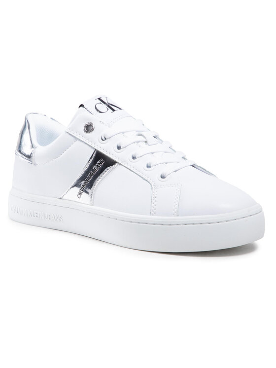 calvin klein jeans white sneakers