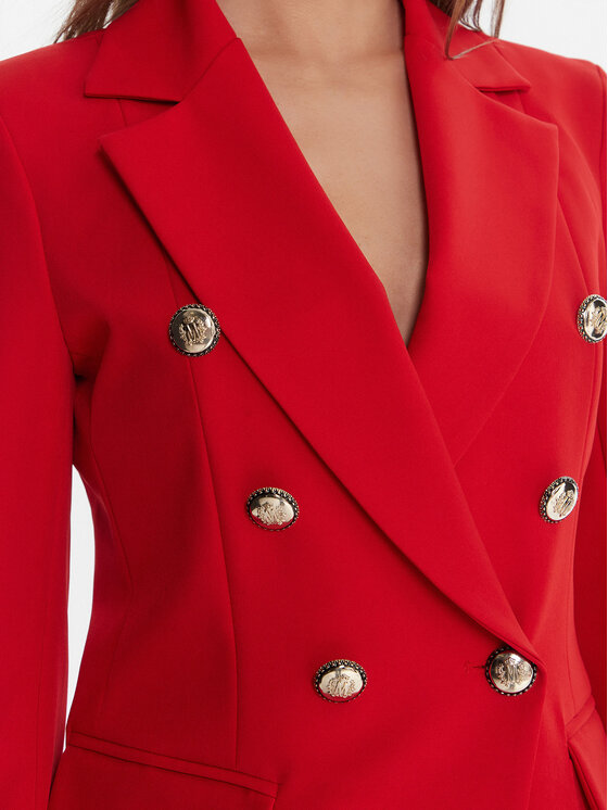 Maryley Maryley Giacca da abito 25IB139/43MA Rosso Regular Fit