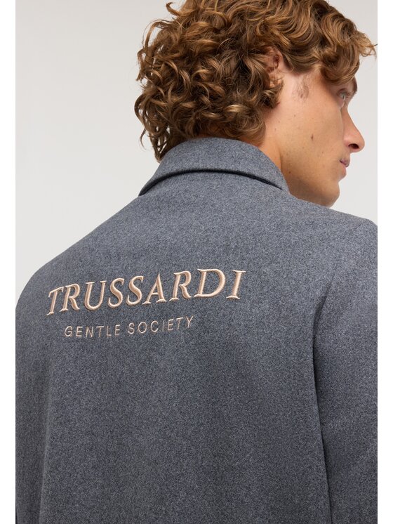 Trussardi Trussardi Marynarka R014M000074N0G1 Szary Regular Fit