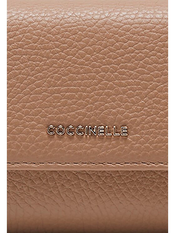 Coccinelle Coccinelle Portafoglio METALLIC S82 Beige