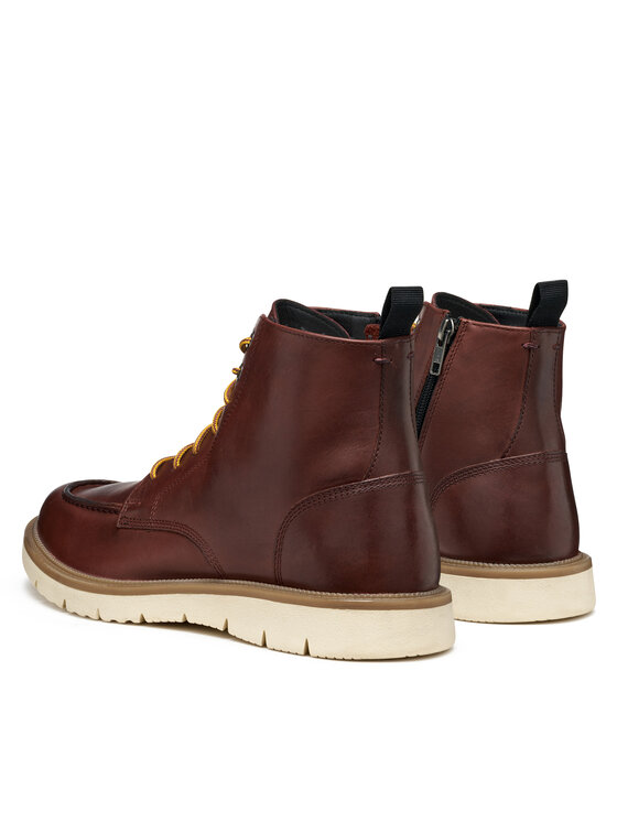 Geox Geox Zimski škornji U Pove U56M7A 000FF C7011 Bordo rdeča