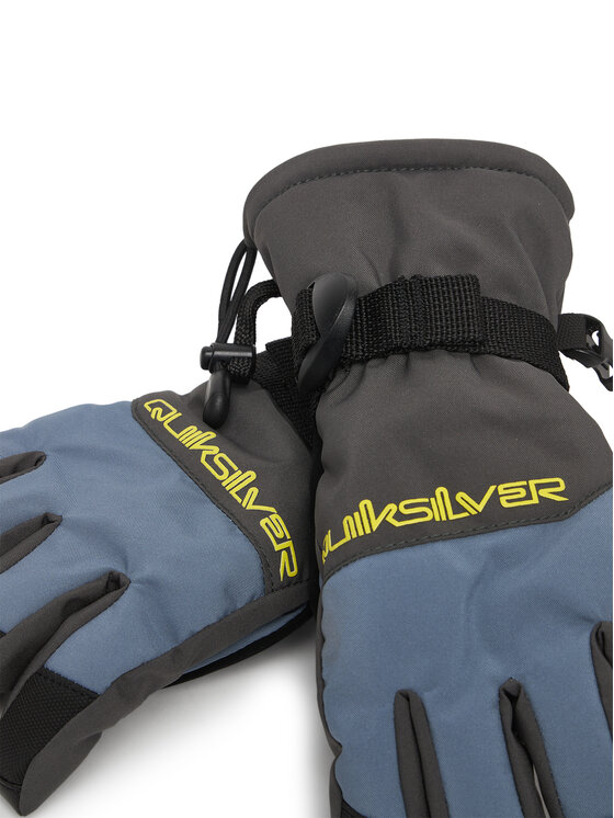 Quiksilver Quiksilver Lyžiarske rukavice Mission Youth EQBHN03039 Sivá