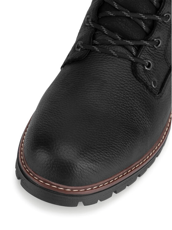 Rieker Rieker Schnürschuhe F3600-00 Schwarz