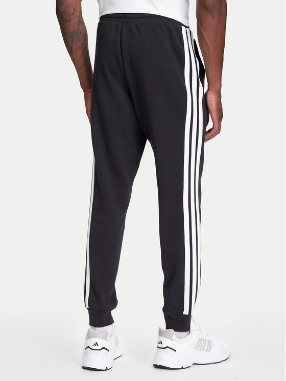 adidas adidas Teplákové nohavice Essential 3-Stripes JD1881 Čierna Regular Fit