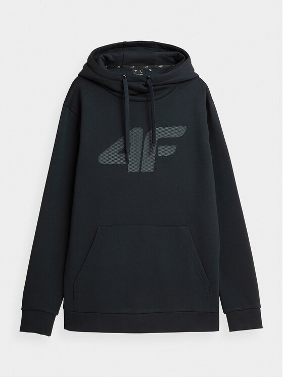 4F 4F Sweatshirt 4FAW23TSWSM694 Dunkelblau Regular Fit