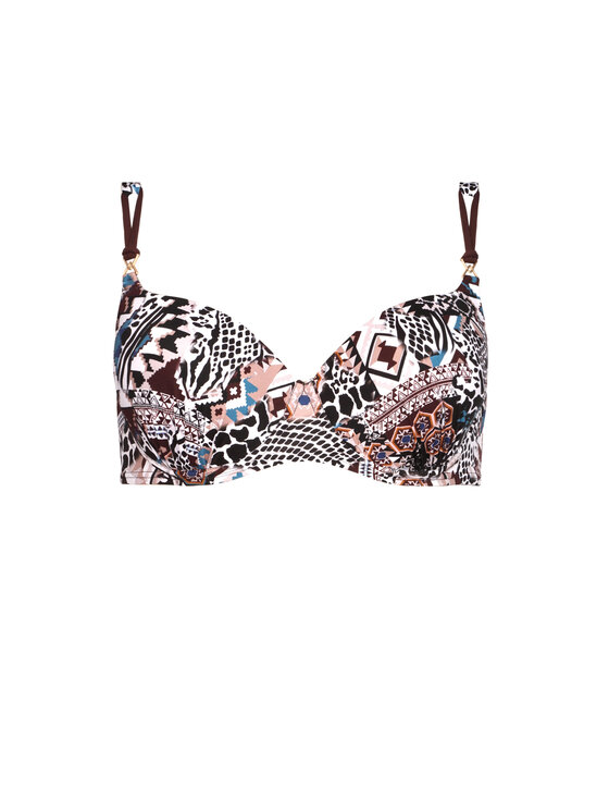 Feba Feba Bikini pezzo sopra FG10-887 Marrone