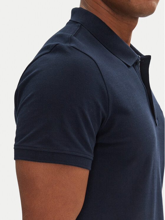 Tommy Jeans Tommy Jeans Polokošile DM0DM20676 Tmavomodrá Slim Fit