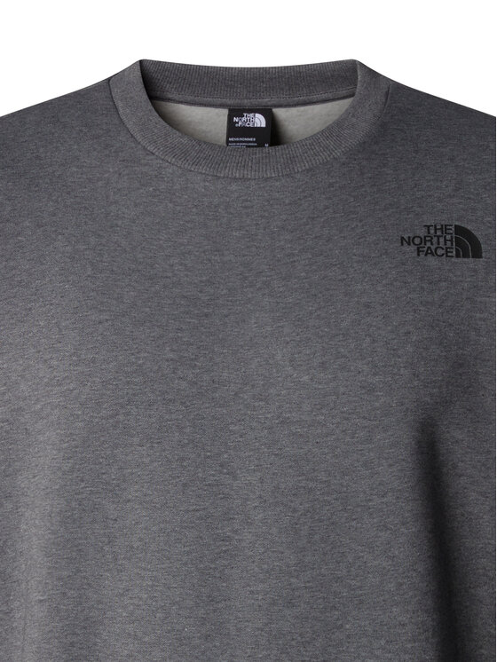 The North Face The North Face Суитшърт Simple Dome NF0A89FB Сив Regular Fit