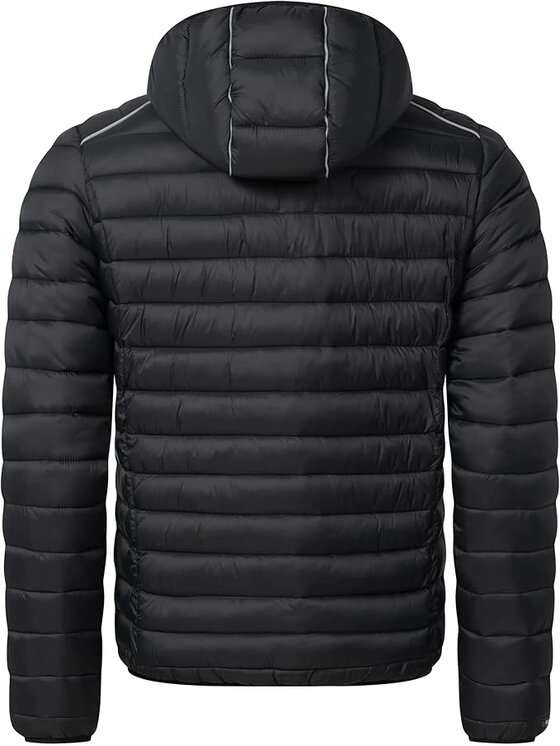 Geographical Norway Geographical Norway Kurtka puchowa WY6357H/GN-NOIR Czarny Regular Fit