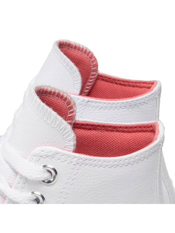 Converse Chuck Taylor All Star Move Hi White/White/White | CourslanguesShops