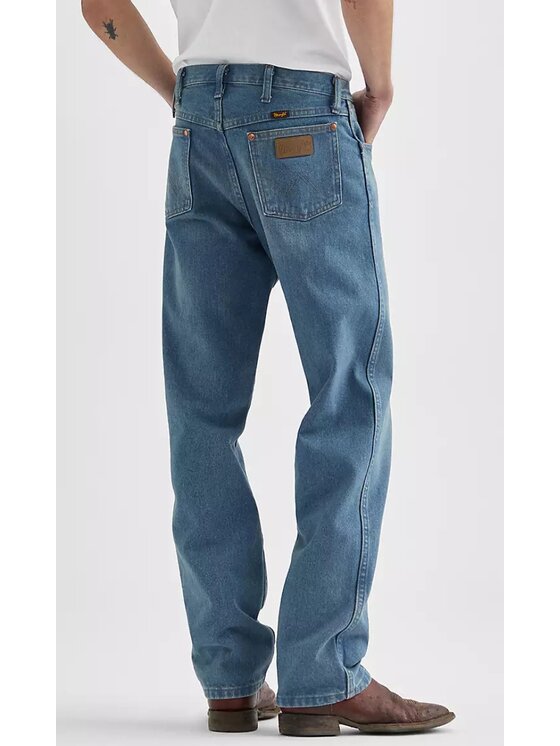 Wrangler Wrangler Jeans 13MWZ Men's Western Zipper Blu Basic Fit