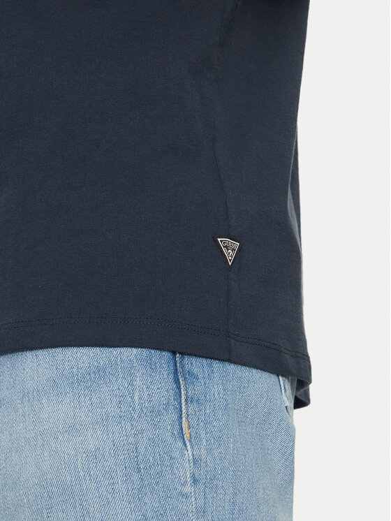 Guess Guess Tričko M5GI27 KBW41 Tmavomodrá Regular Fit