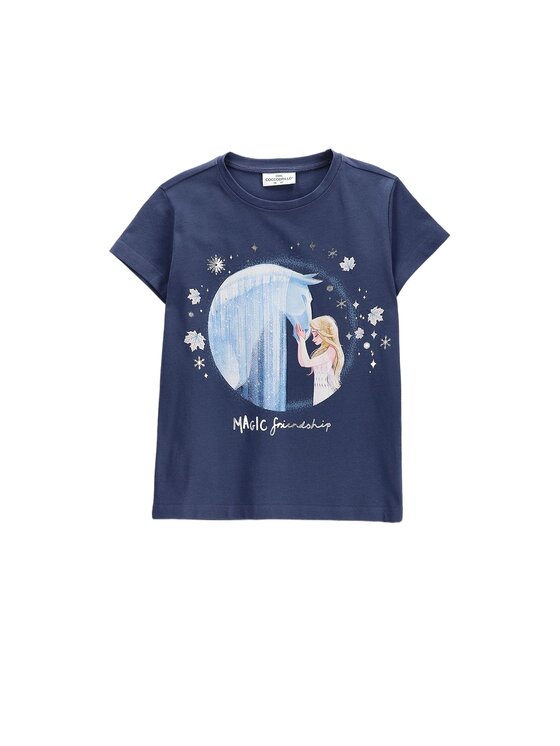 Coccodrillo Coccodrillo T-Shirt ZC6143206LGD-015 Granatowy Regular Fit