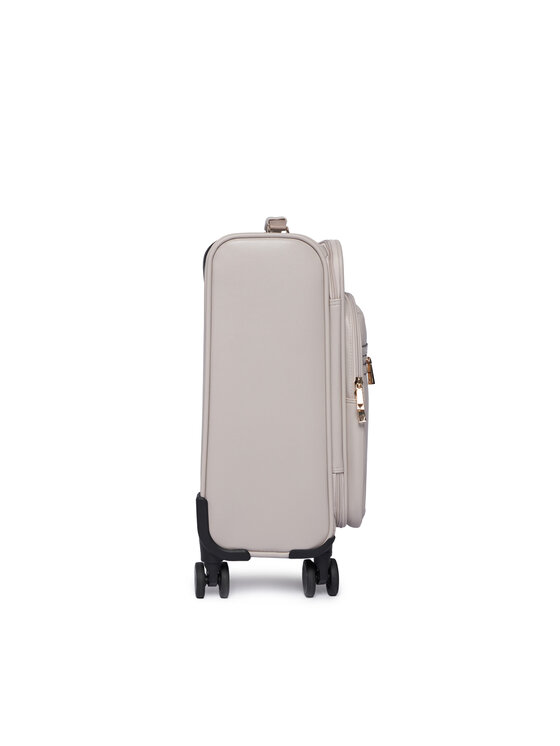 Guess Guess Walizka kabinowa Norom Travel TWSN90 91983 Beżowy