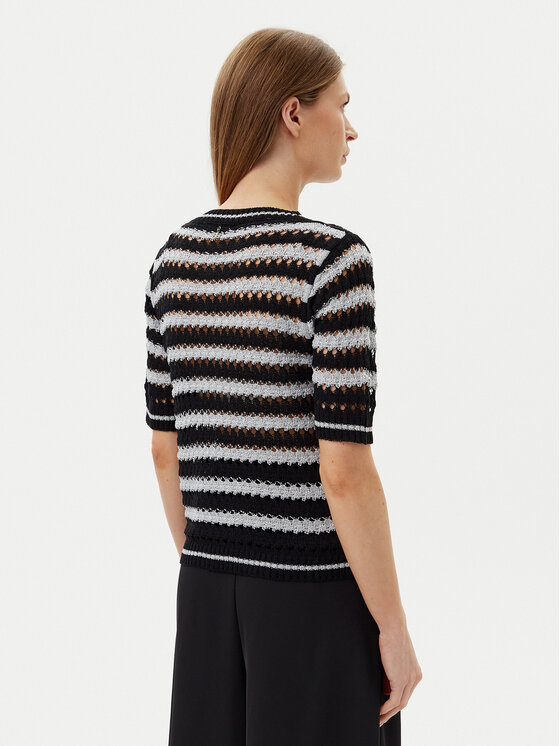 Artigli Artigli Sweter ACMA001895 Czarny Regular Fit