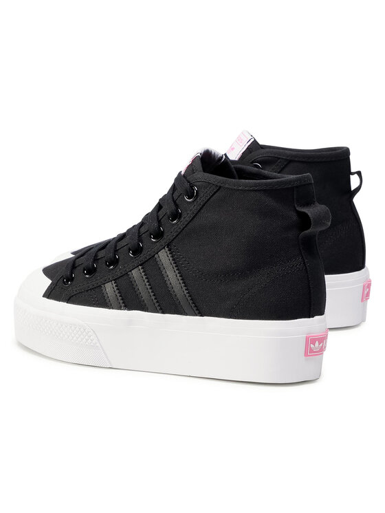Scarpe Nizza Platfrom Mid W FY7579 Nero