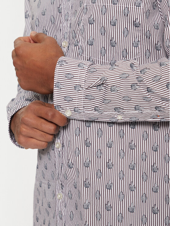 BOSS BOSS Camicia Rickert 50530835 Bianco Regular Fit