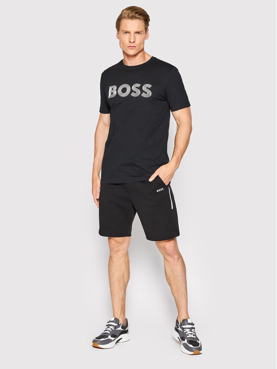 T-shirt Tee 6 50466608 Nero Regular Fit