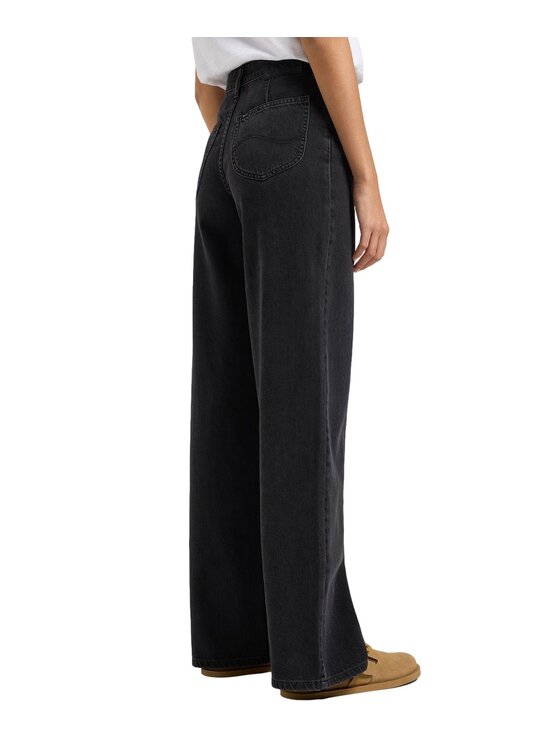 Lee Lee Jeansy 112363522 Czarny Relaxed Fit