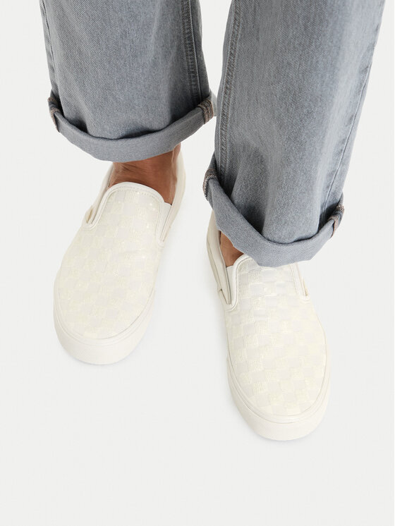 Vans Teniși Classic Slip-On VN000D6YC131 Crem