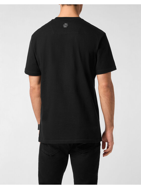 PHILIPP PLEIN PHILIPP PLEIN T-Shirt 27091 Czarny Regular Fit