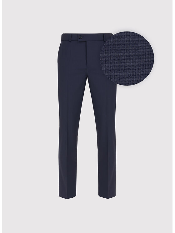 Pako Lorente Pako Lorente Spodnie garniturowe P000P-6G-005 Granatowy Slim Fit