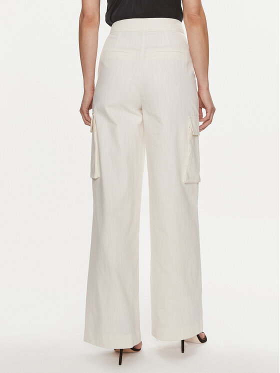 Edited Edited Hlače Malena Bijela Wide Leg