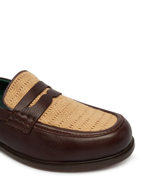 Clarks Clarks Poltopánky CraftJames Lo 26186423 Hnedá