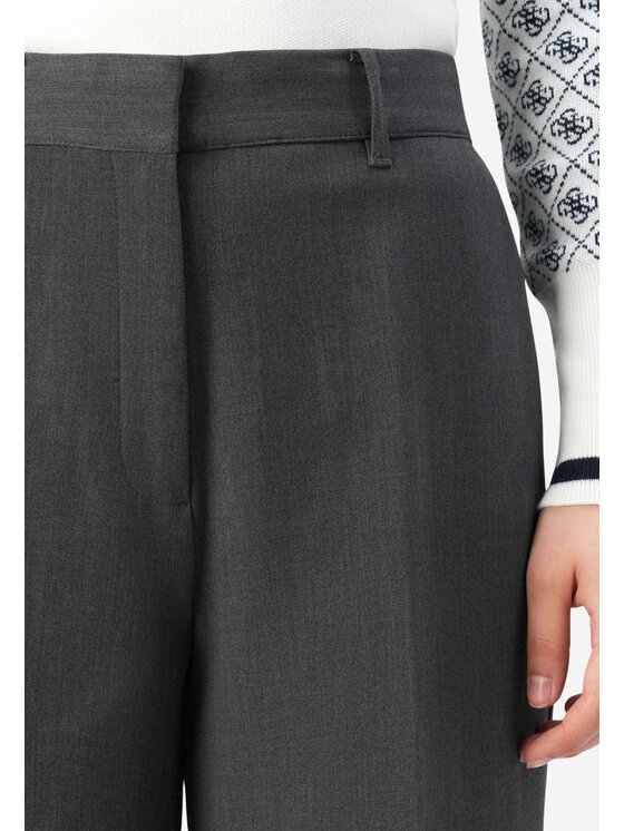 Guess Guess Παντελόνι JOANDRA PERFECT PANT Γκρι Regular Fit